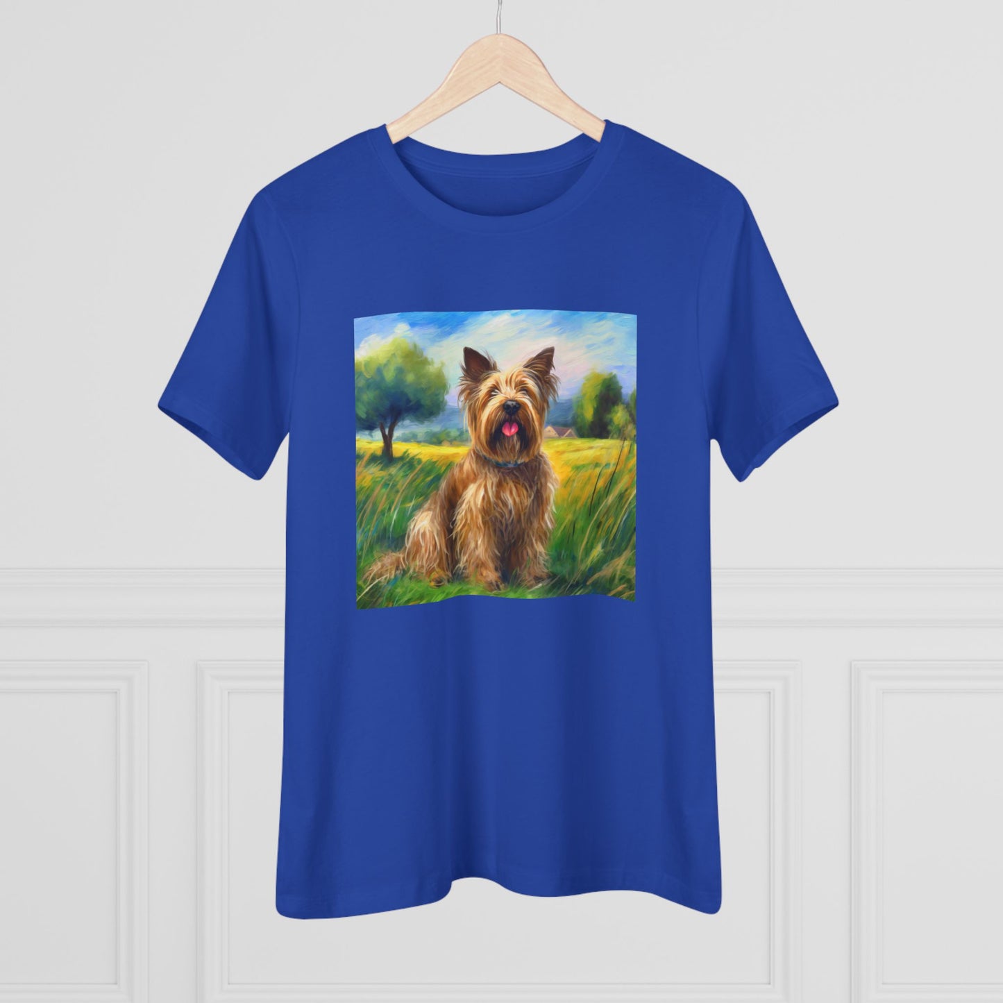 Briard - Women's Relaxed Cotton Tee