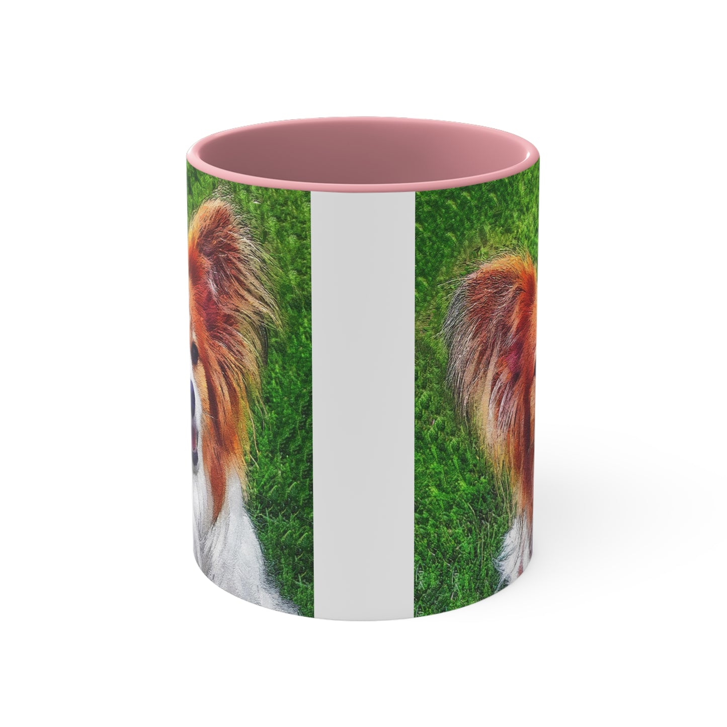Papillon Ceramic Accent Coffee Mug, 11oz