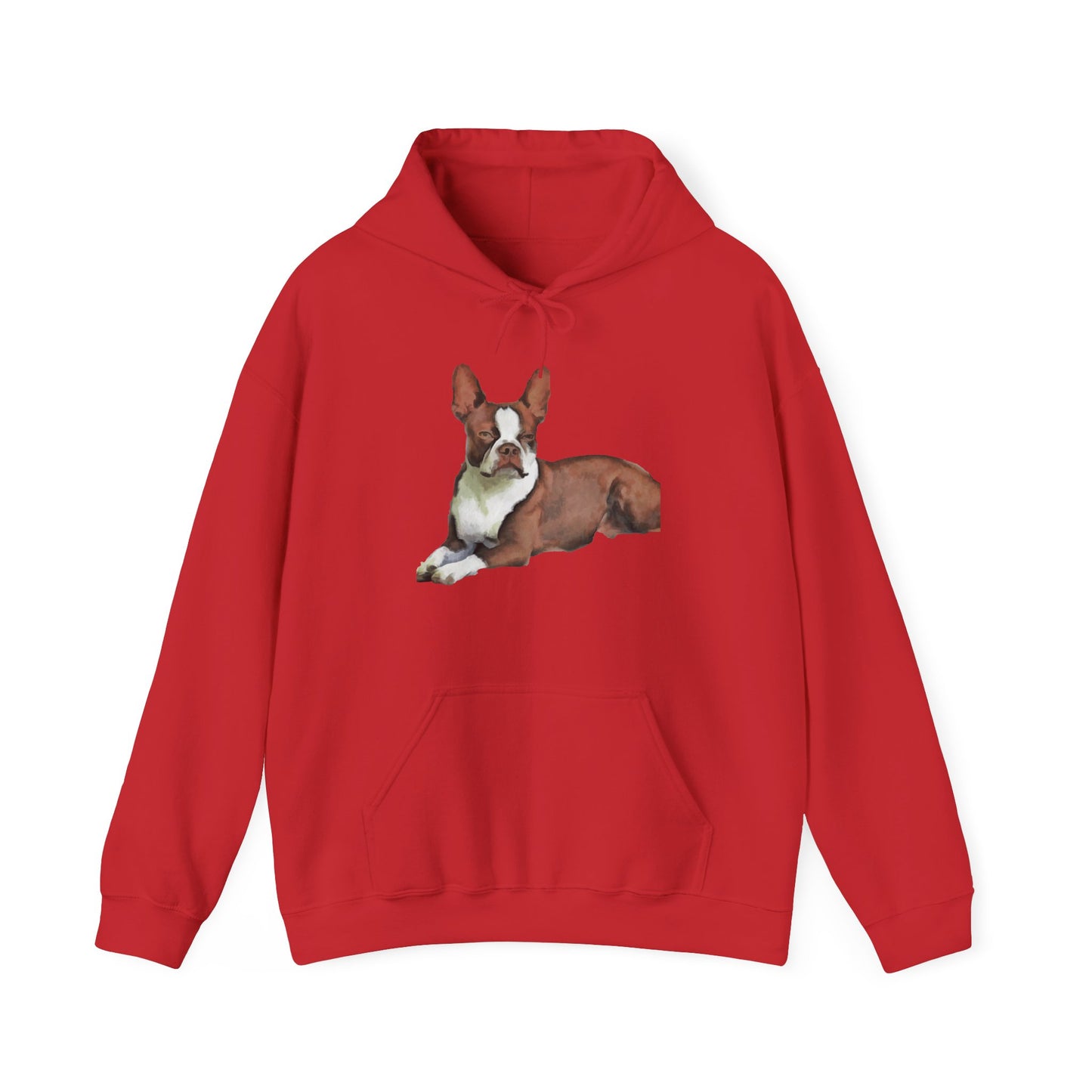 Boston Terrier 'Seely' Unisex 50/50 Hoodie