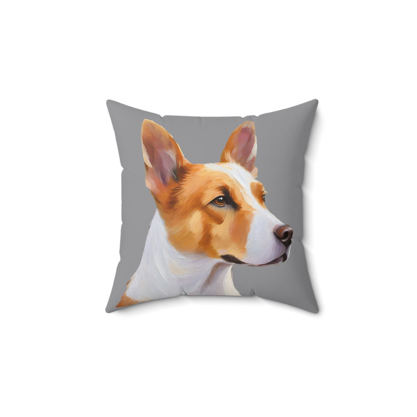 Canaan Dog of Israel Spun Polyester Square Pillow