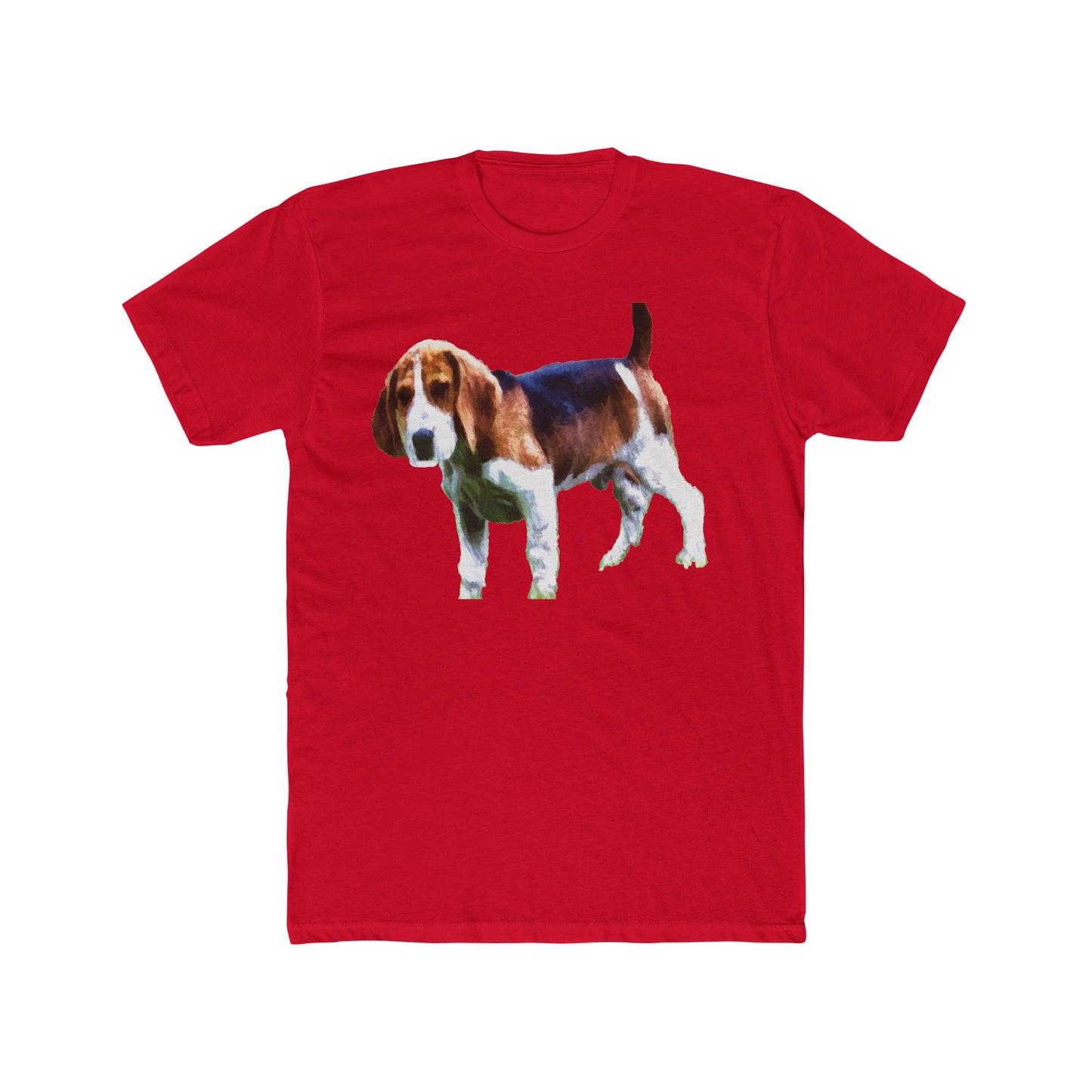 American Foxhound Men's Fitted Cotton Crew Tee