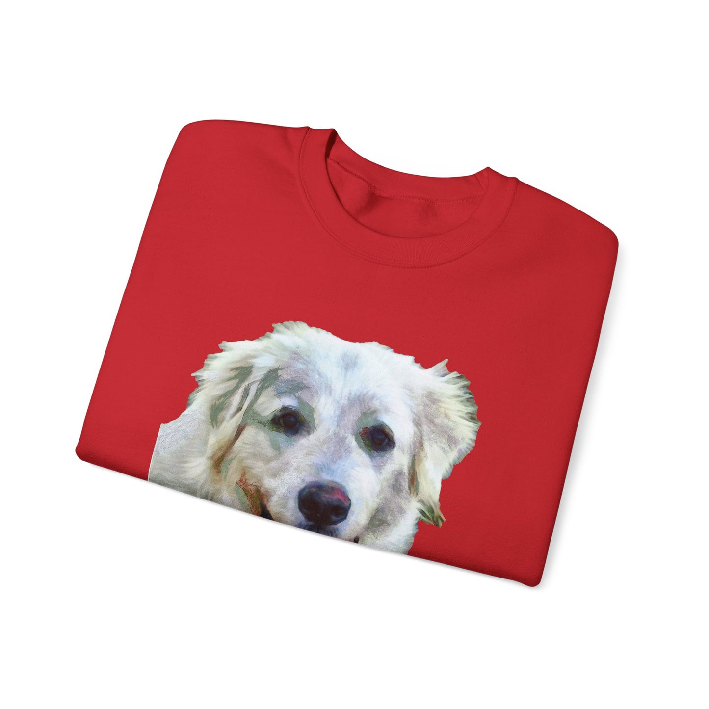 Great Pyrenees Unisex 50/50 Crewneck Sweatshirt