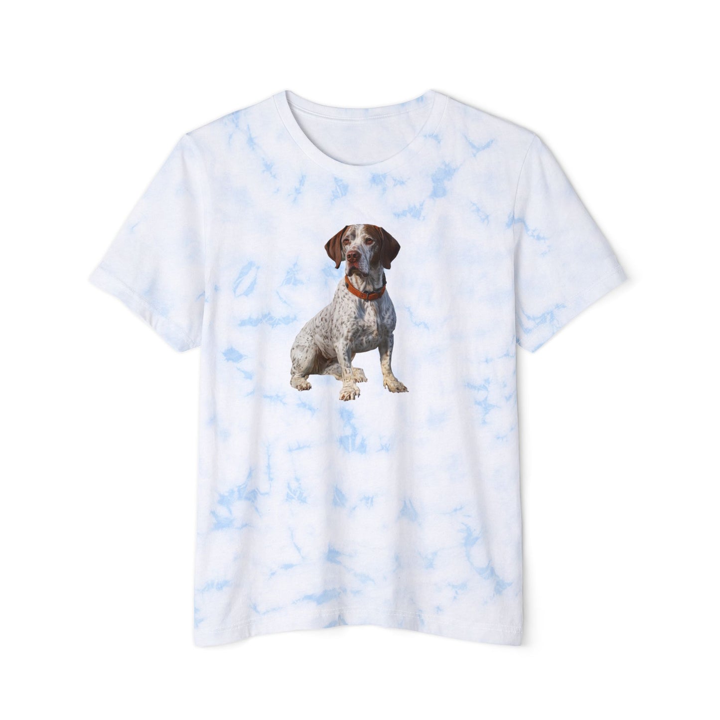 Braque du Bourbonnai Unisex Fashion Tie-Dyed T-Shirt