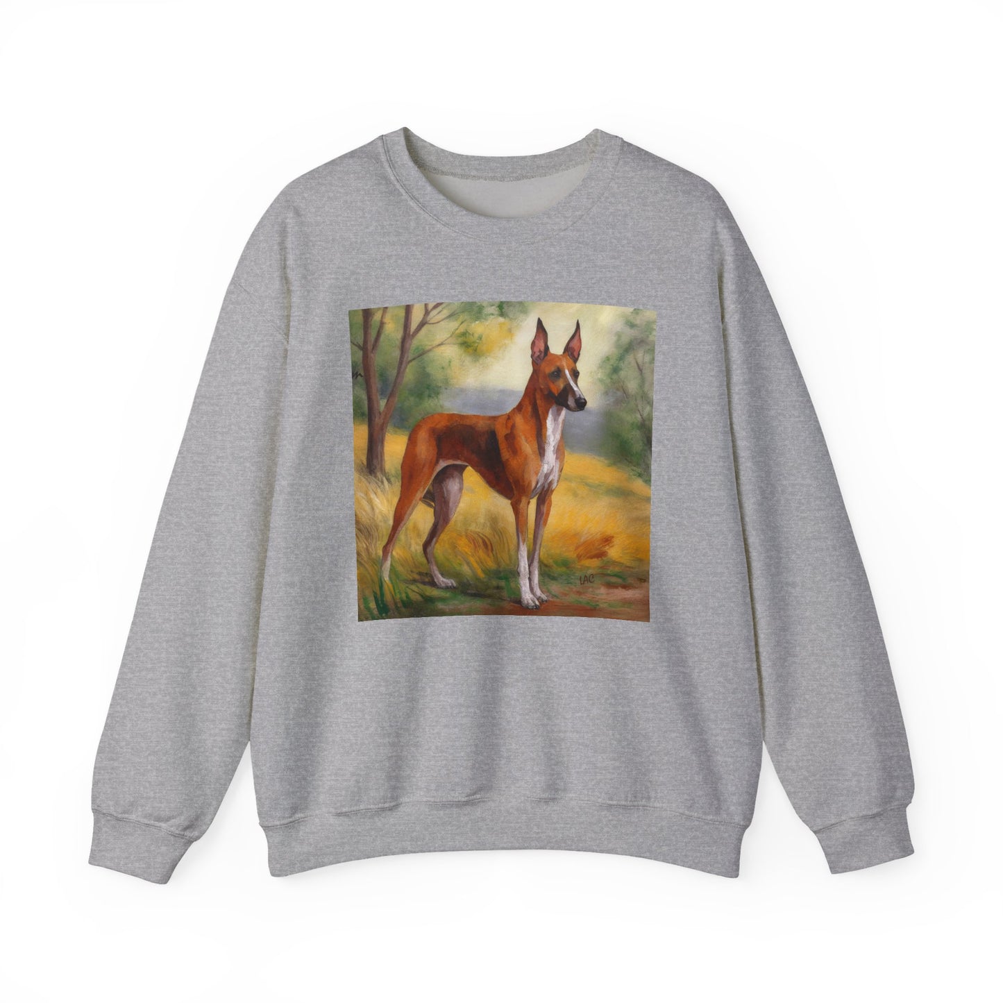 Azawakh 'Tuareg Sloughi' Unisex 50/50 Crewneck Sweatshirt