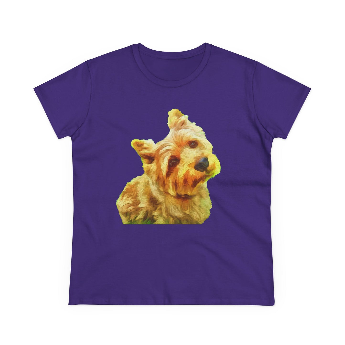 Norwich Terrier Women's Midweight Cotton Tee