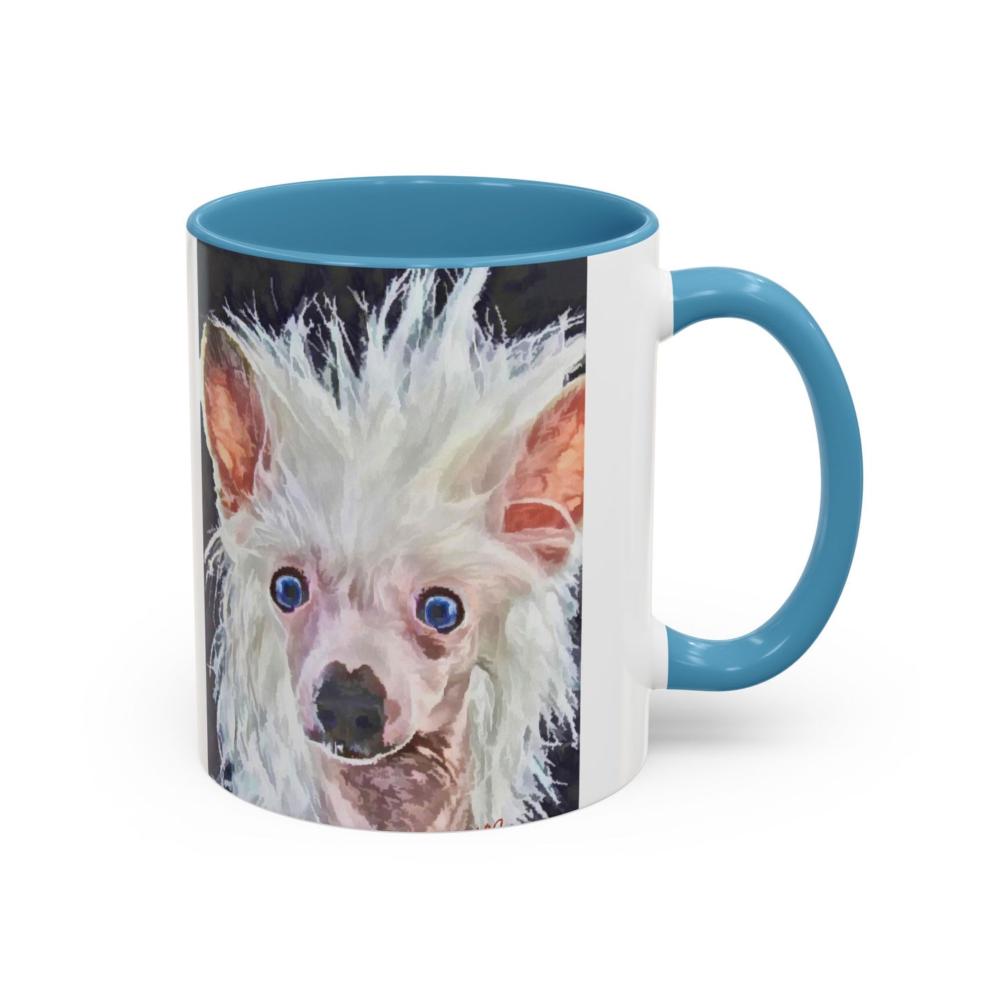 Chinese Crested - Accent Ceramic Coffee Mug