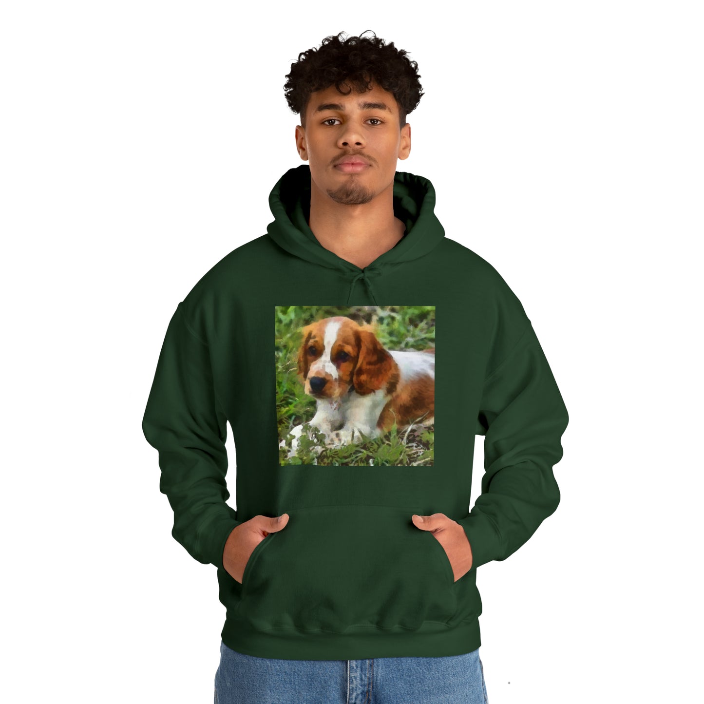 Welsh Springer Spaniel Unisex 50/50 Hoodie