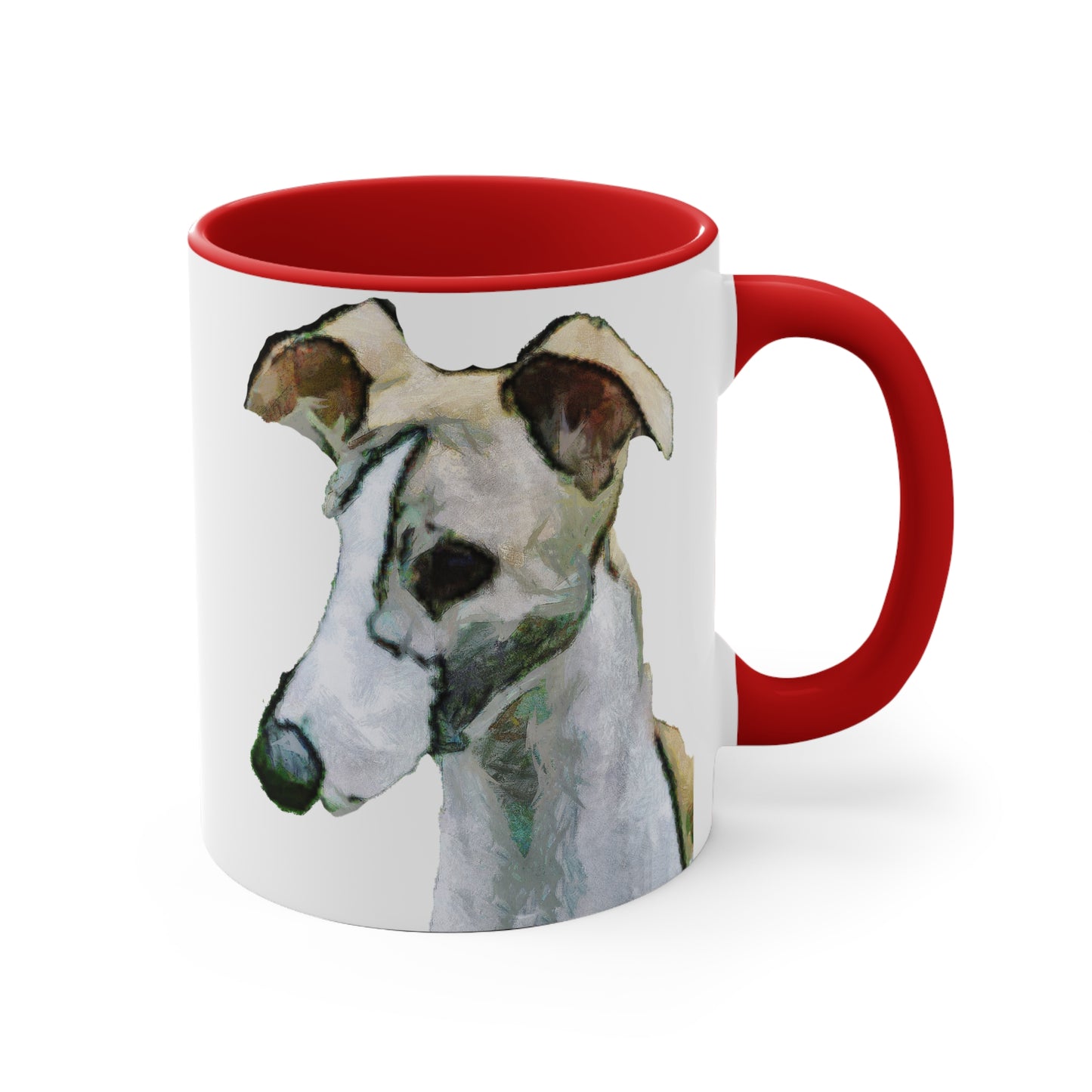 Whippet Accent Coffee Mug, 11oz