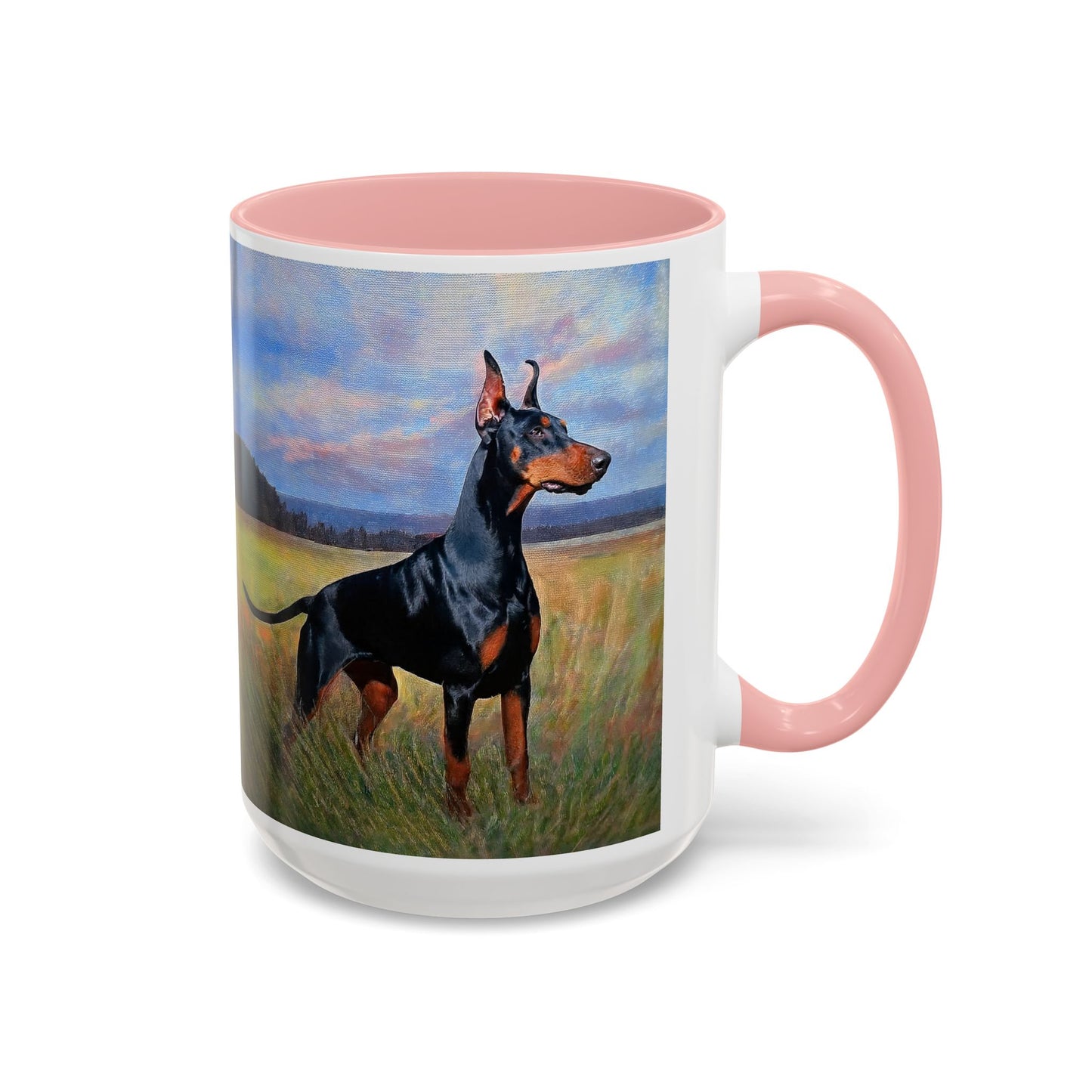 Doberman Pinscher #2 - Accent Coffee Mug - Perfect for Dog Lovers