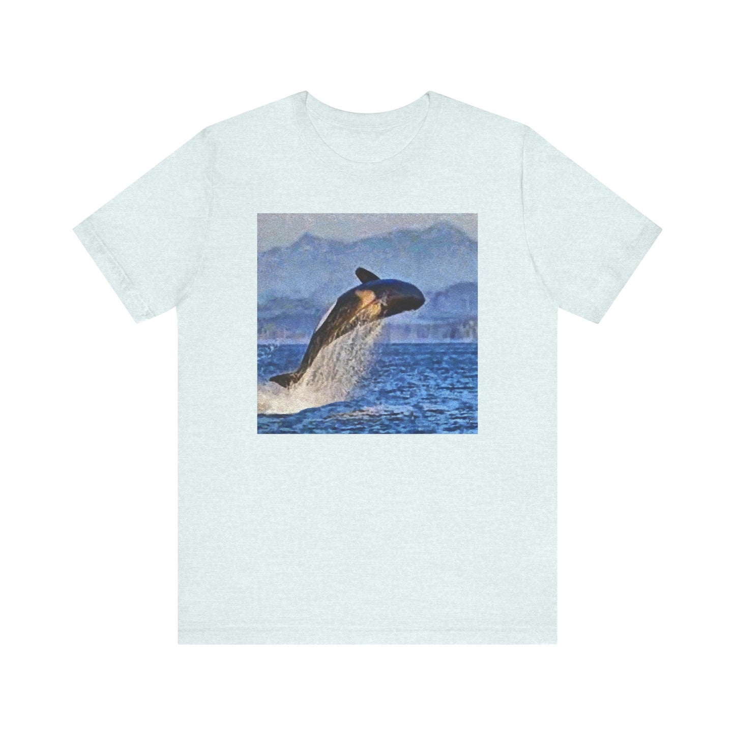 Whale 'Leviathan' Unisex Jersey Short Sleeve Tee