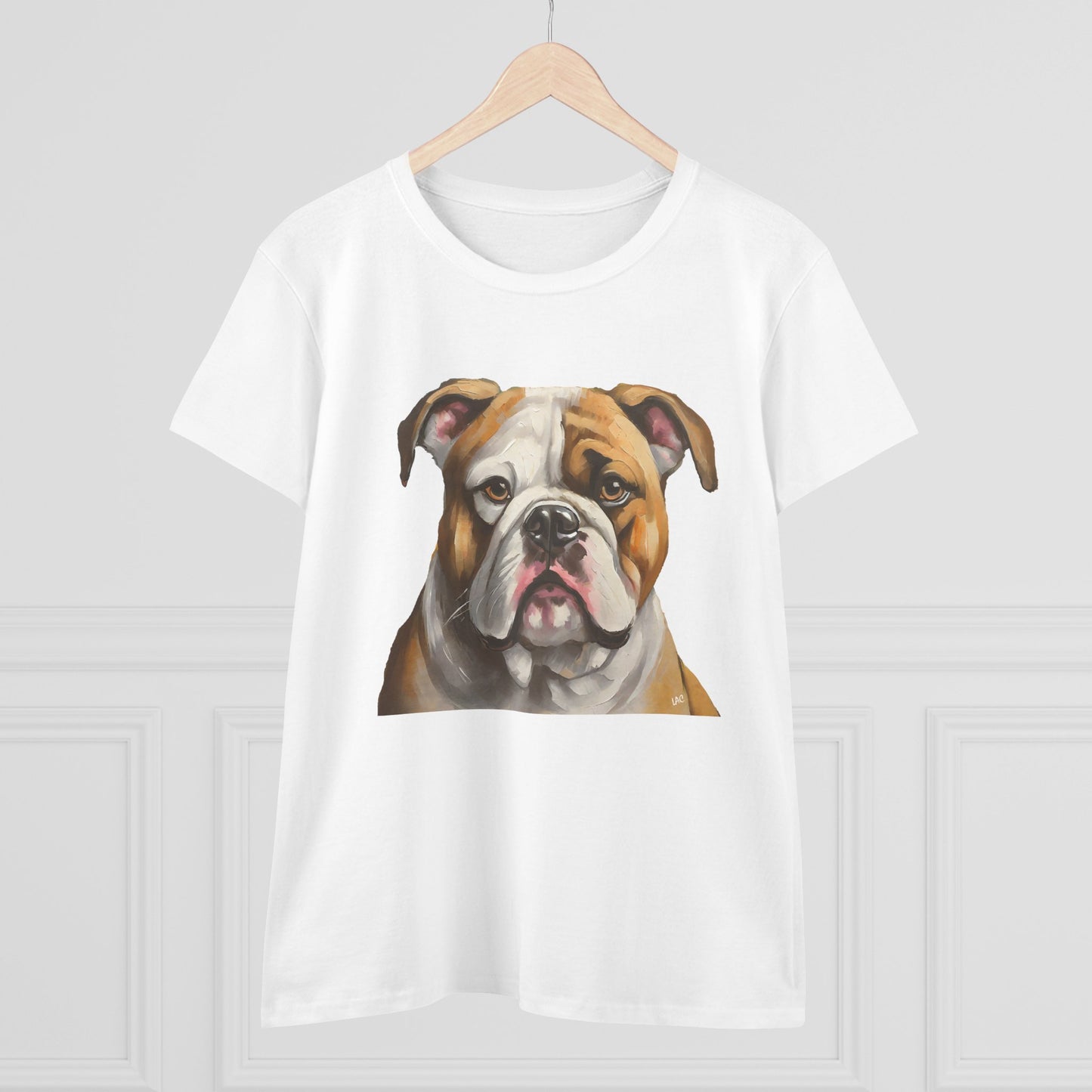 American Bulldog Women's Midweight Cotton Tee