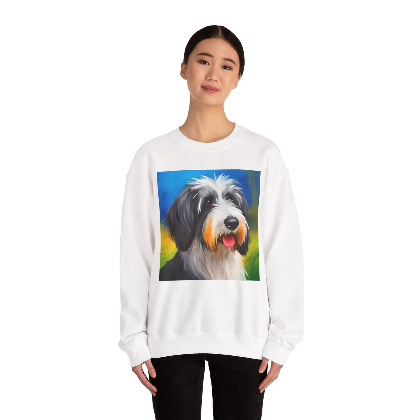 Polish Lowland Sheepdog Unisex Crewneck Sweatshirt