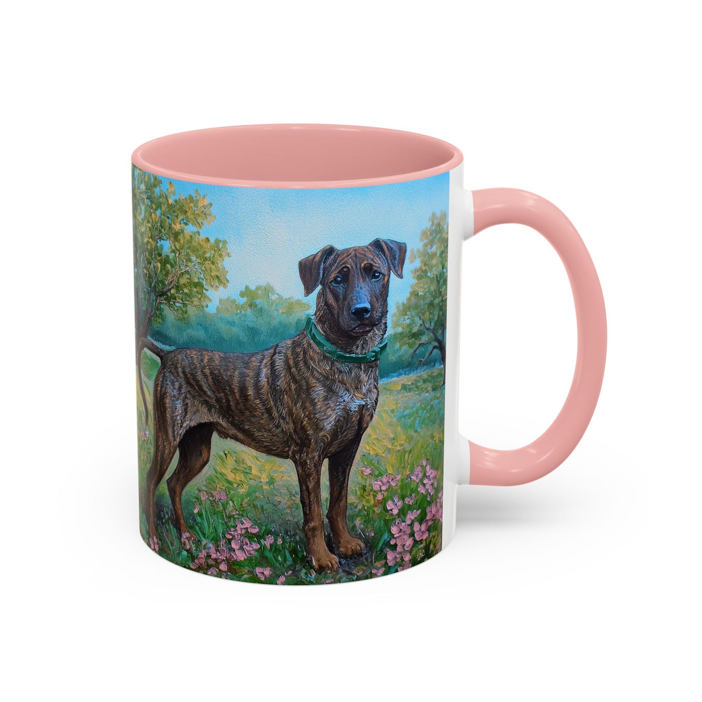 Treeing Tennessee Brindle Ceramic Accent Coffee Mug - 2 Sizes