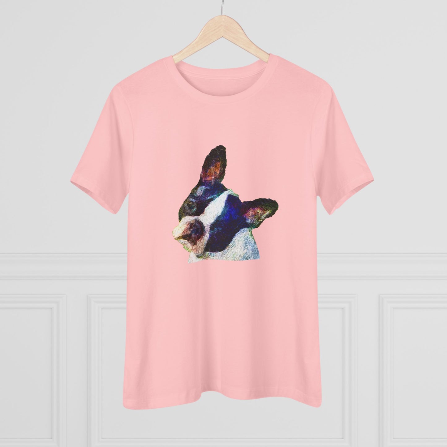 Boston Terrier 'Skipper' Women's Relaxed Fit Cotton Tee