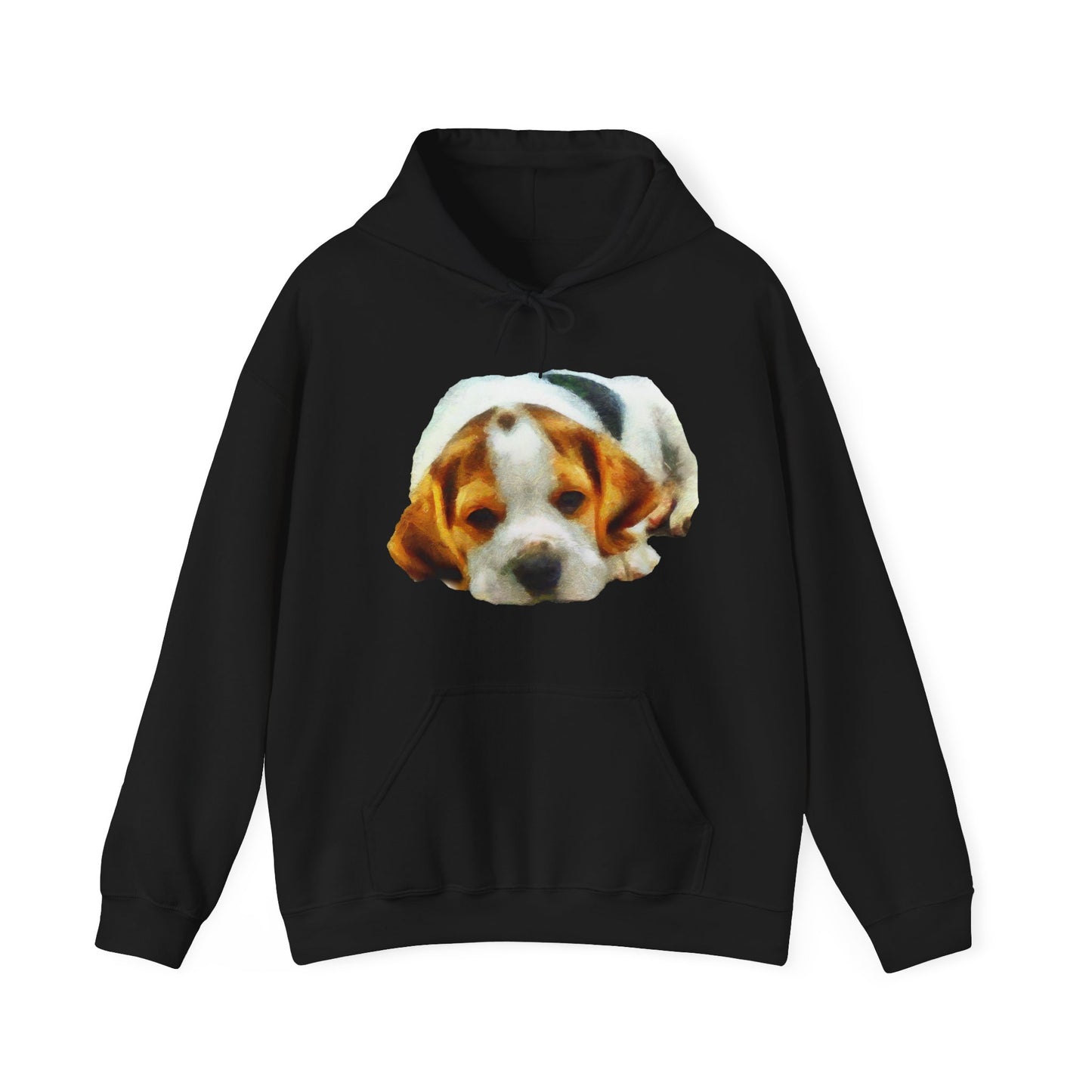 English Foxhound 'Sasha' Unisex 50/50 Hoodie