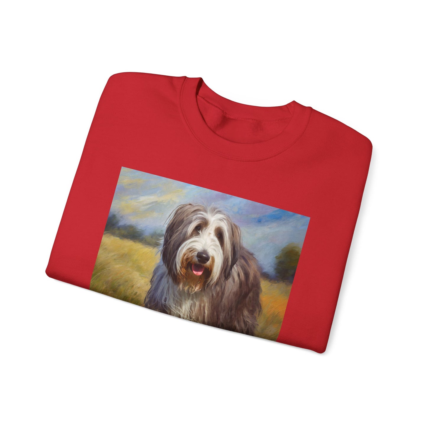 Bearded Collie Charm Crewneck Sweatshirt
