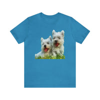 West Highland Terrier - Westie - -  Classic Jersey Short Sleeve Tee