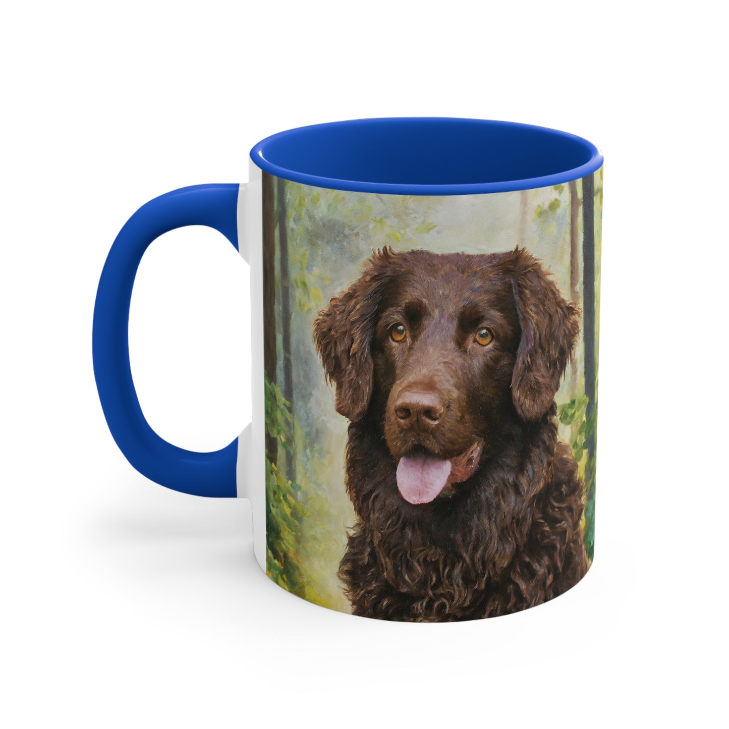 Curly-Coated Retriever 11oz Ceramic Accent Mug