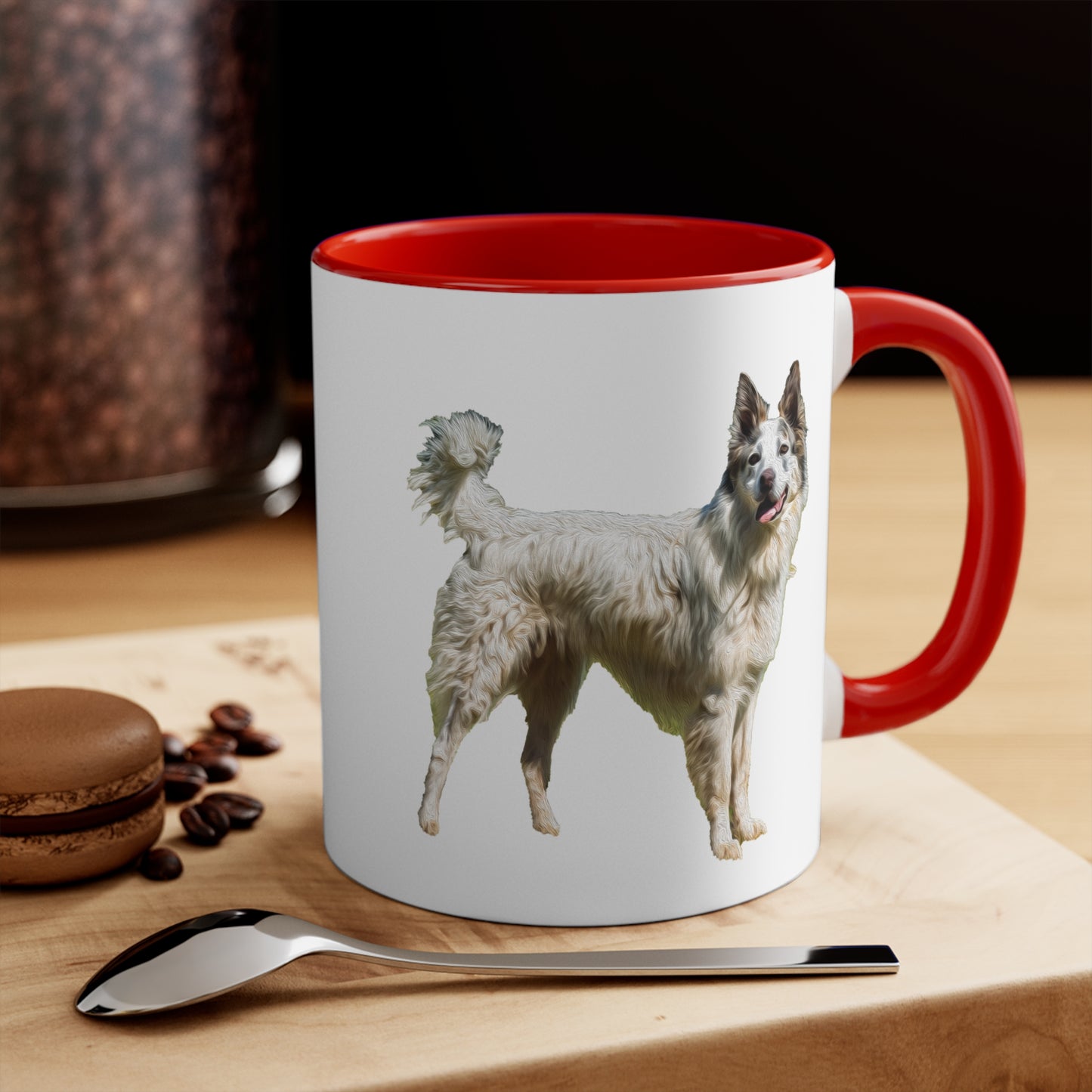 Pyrenean Shepherd 11oz Ceramic Accent Mug