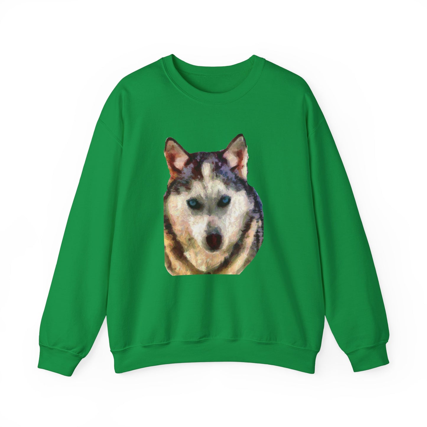 Siberian Husky 'Sacha' Unisex 50/50 Crewneck Sweatshirt