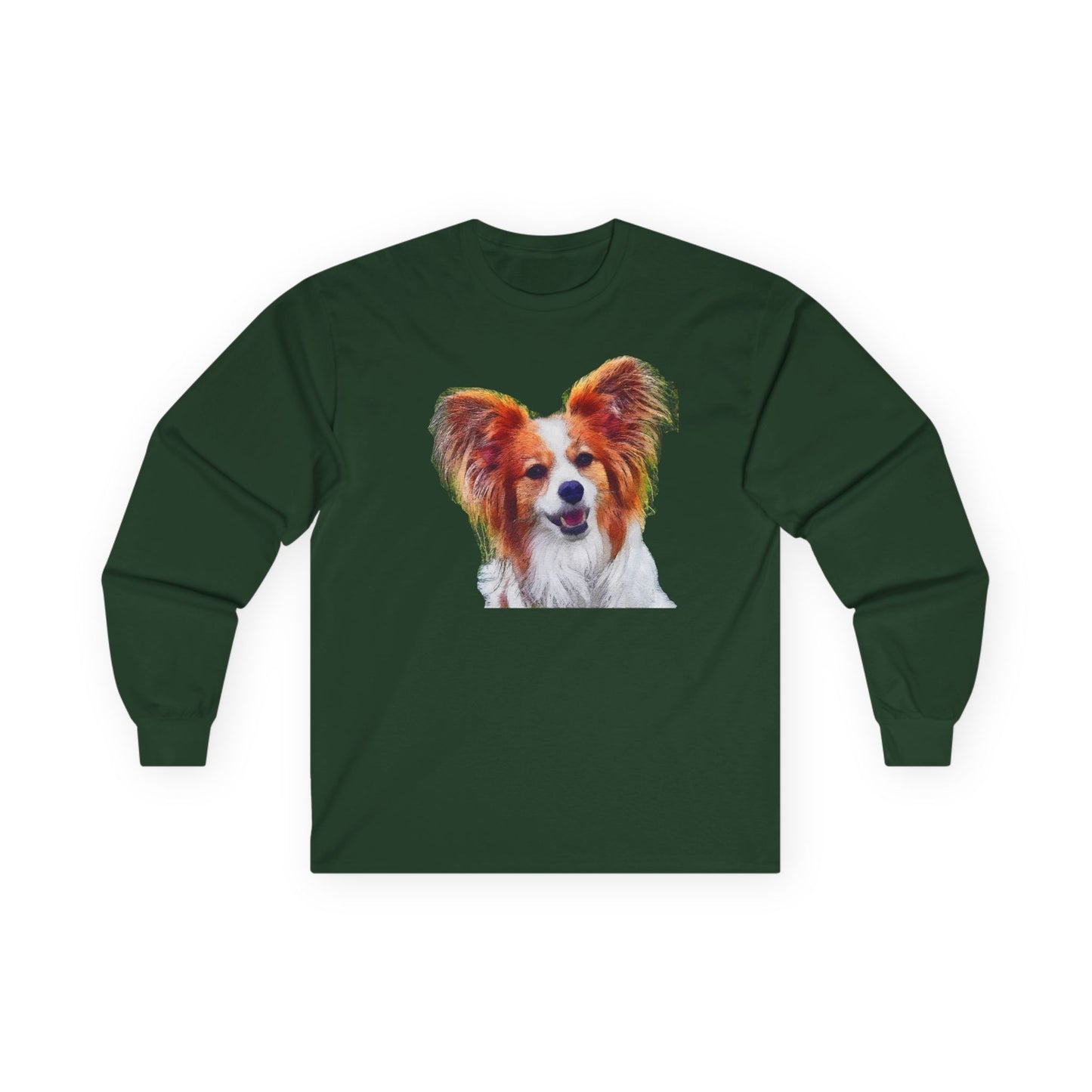 Papillon 'McQueen' Unisex Cotton Long Sleeve Tee