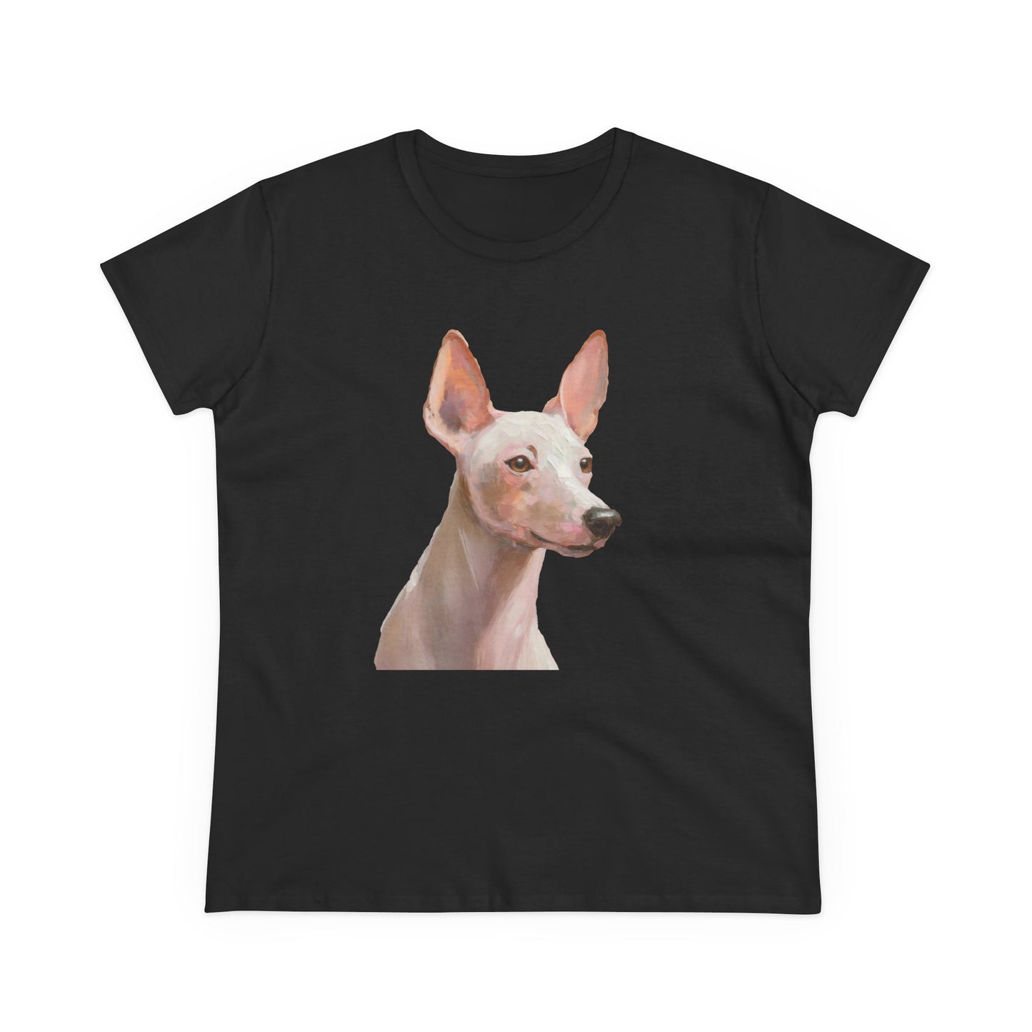 Xoloitzcuintli 'Mexican Hairless' Women's Midweight Cotton Tee