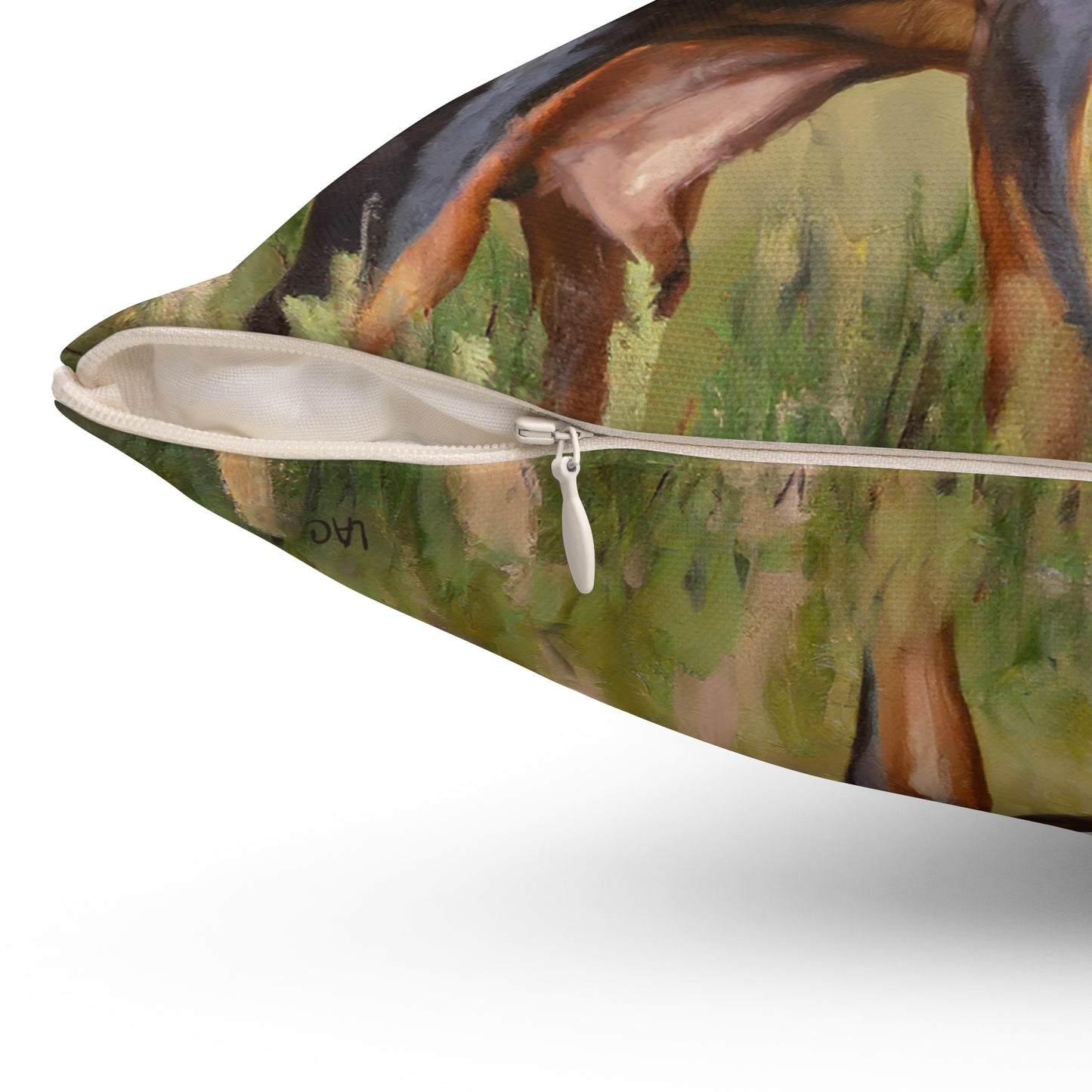 German Pinscher Spun Polyester Throw Pillow