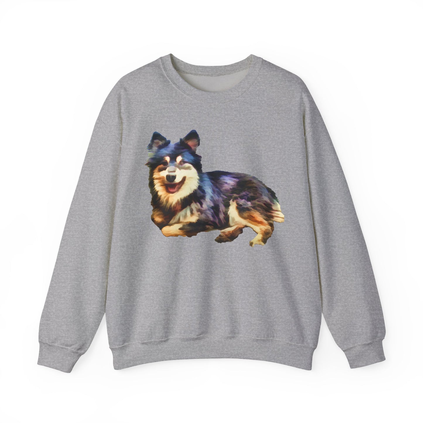 Finnish Lapphund Unisex 50/50 Crewneck Sweatshirt