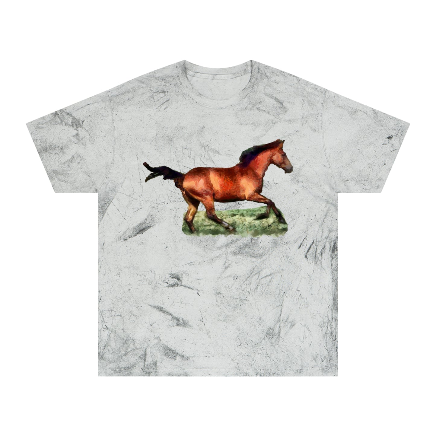 Horse 'Sam' Unisex Cotton Color Blast T-Shirt