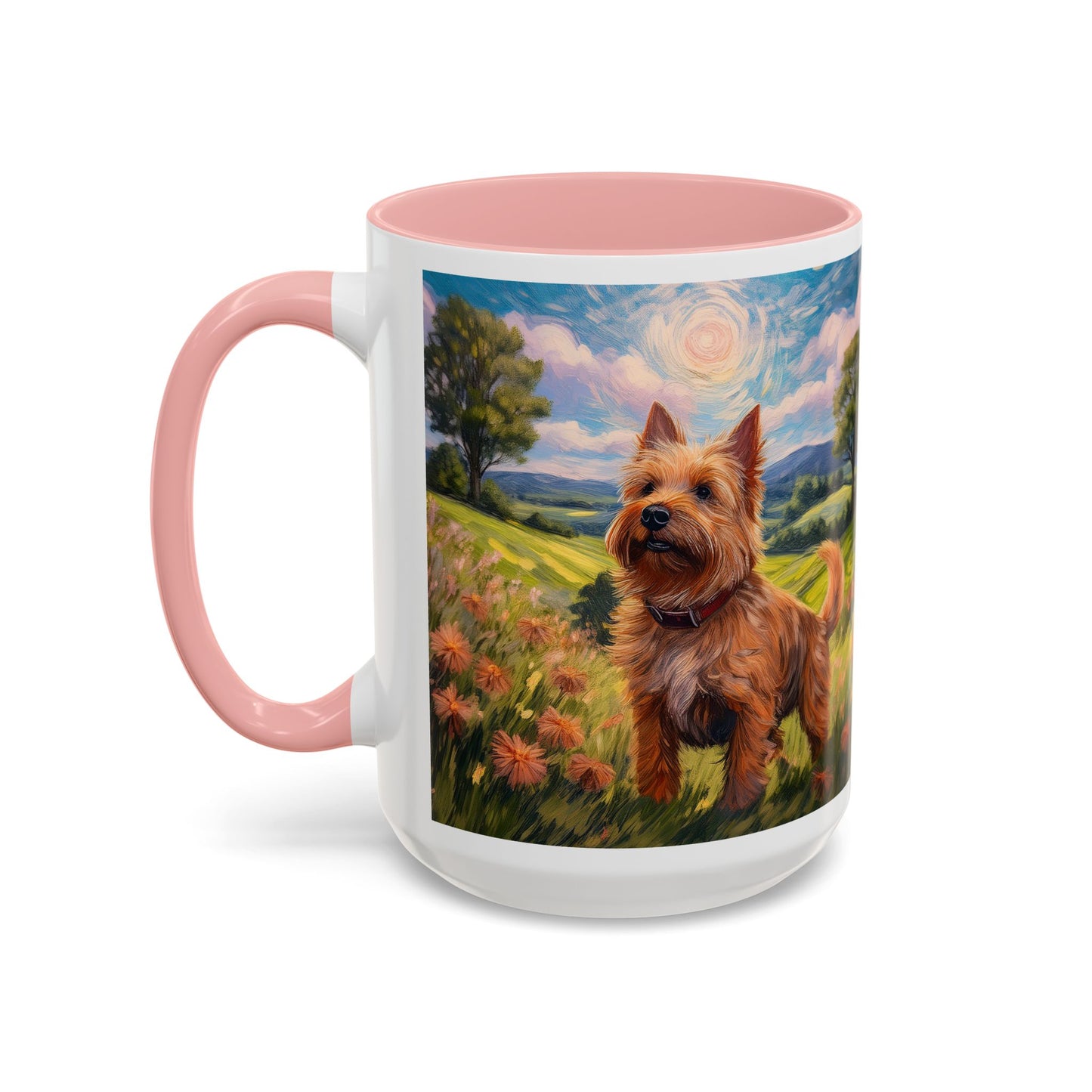 Norwich Terrier Accent Coffee Mug
