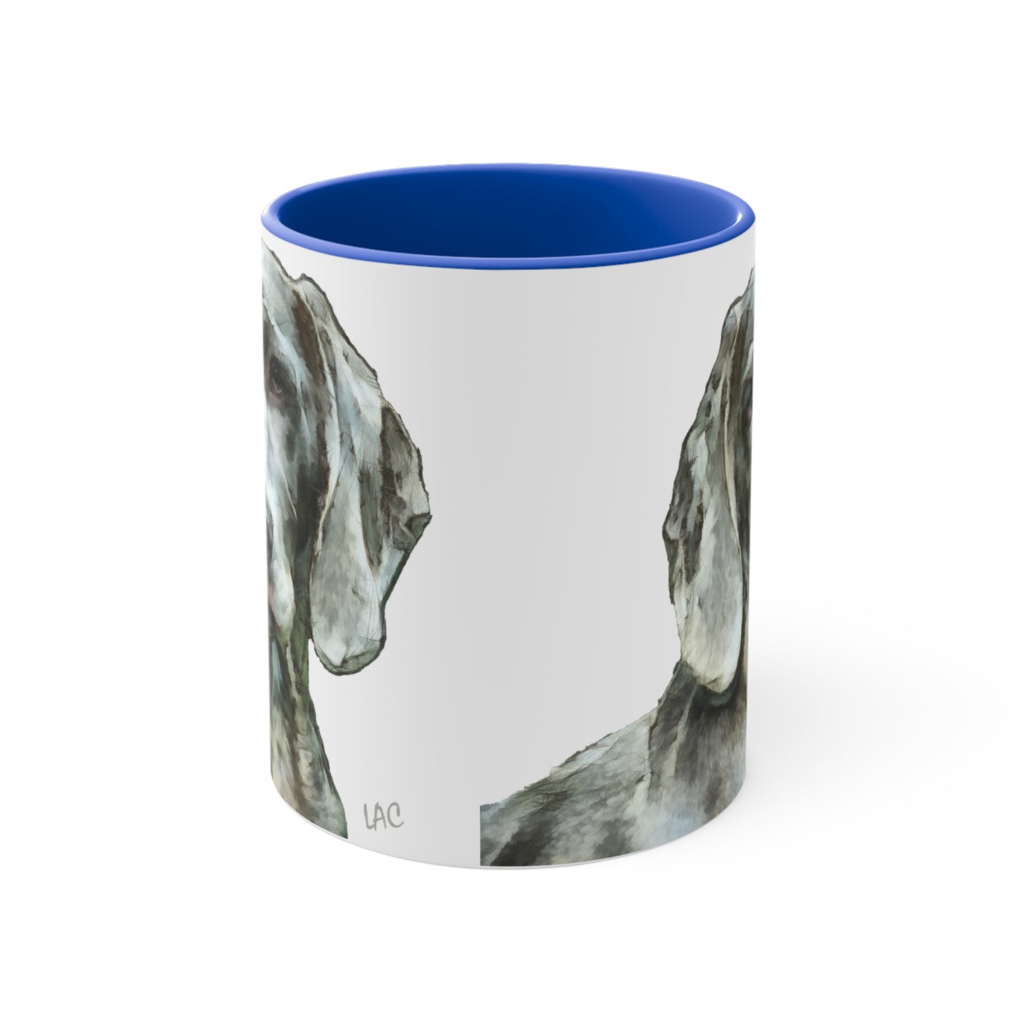 Weimaraner 'Greyson' Accent Coffee Mug, 11oz