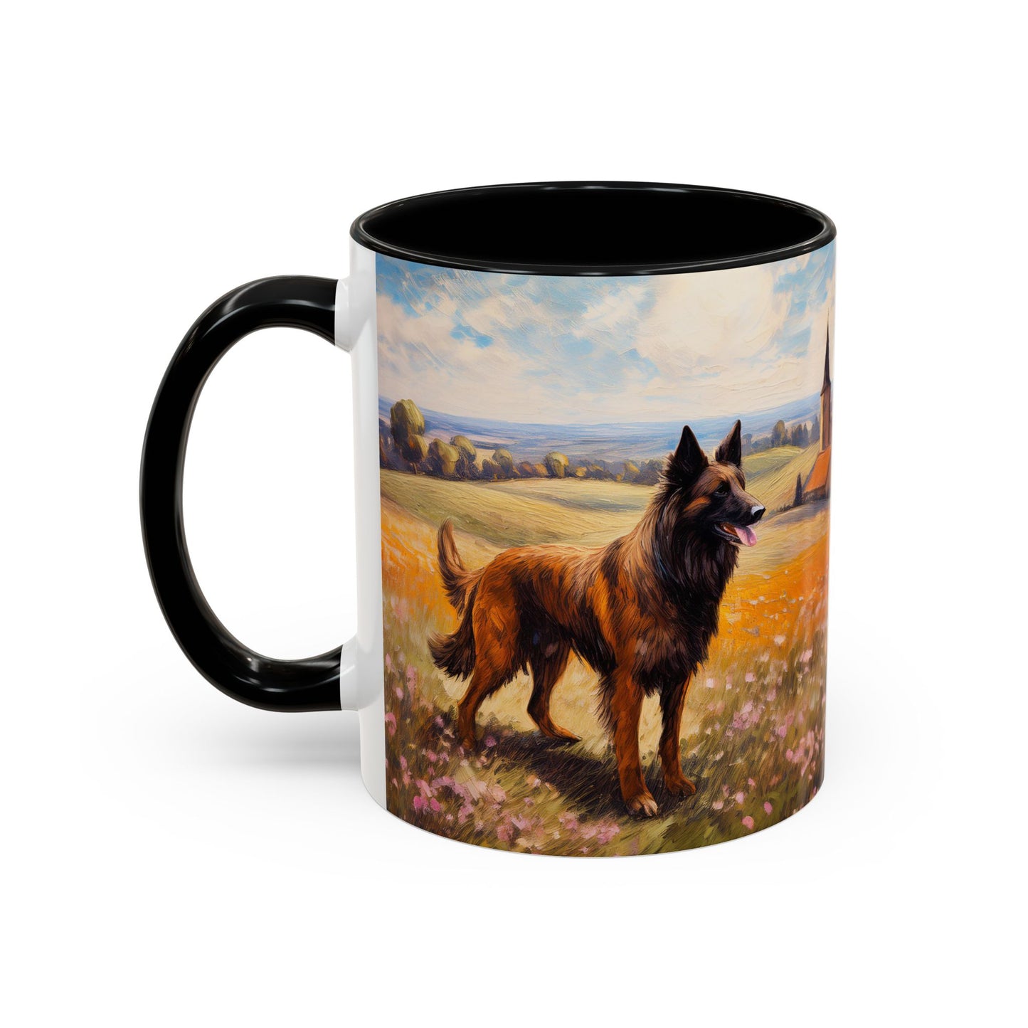 Belgian Tervuren - Artisan Ceramic Accent Coffee Mug