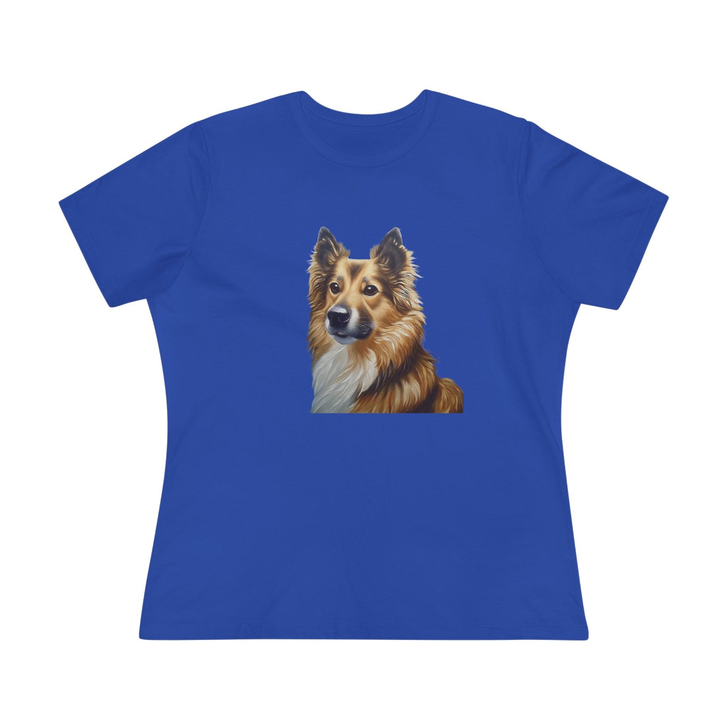 Icelandic Sheepdog Women's Relaxed Fit Cotton Tee