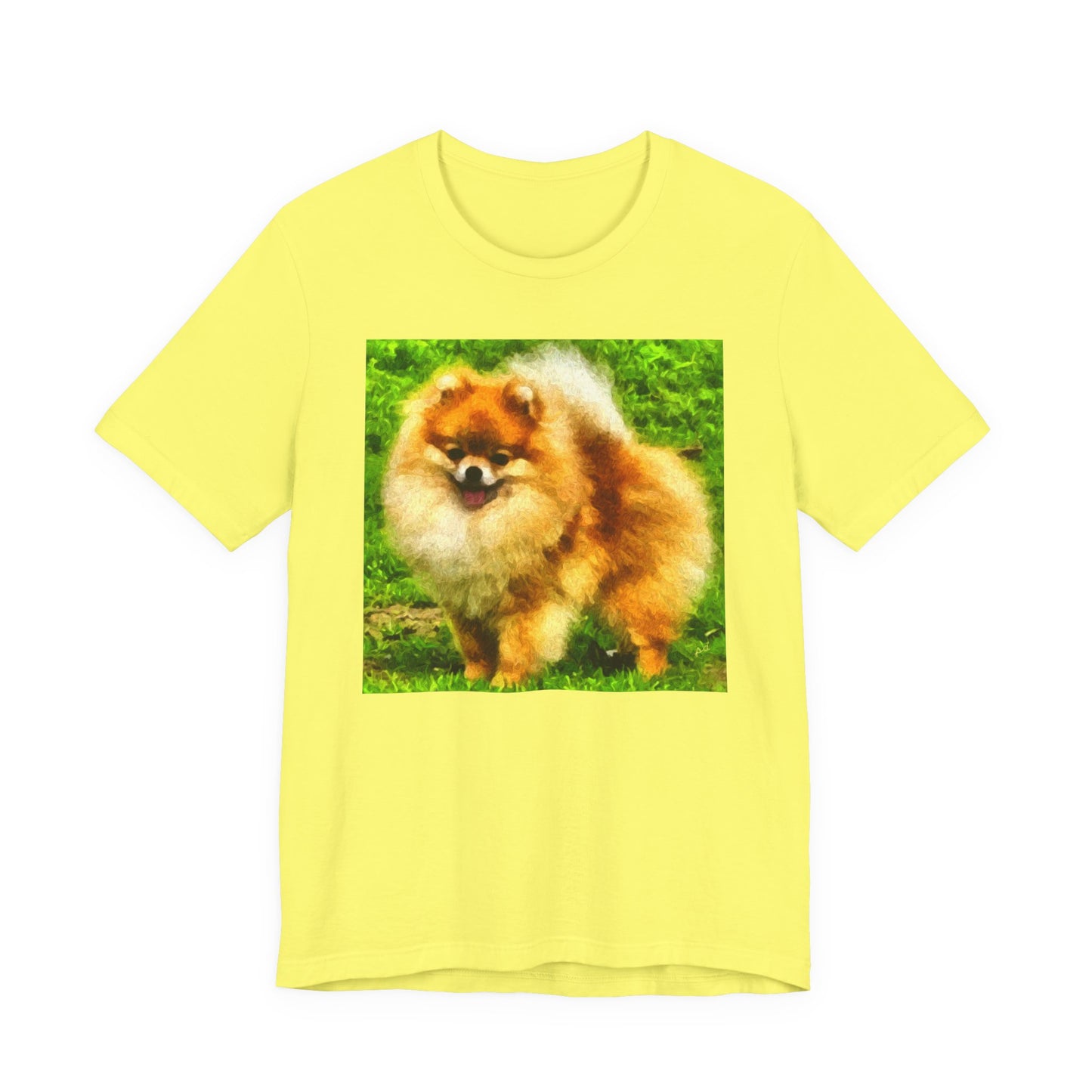 Pomeranian 'Pom Pom' Unisex Jersey Short Sleeve Tee