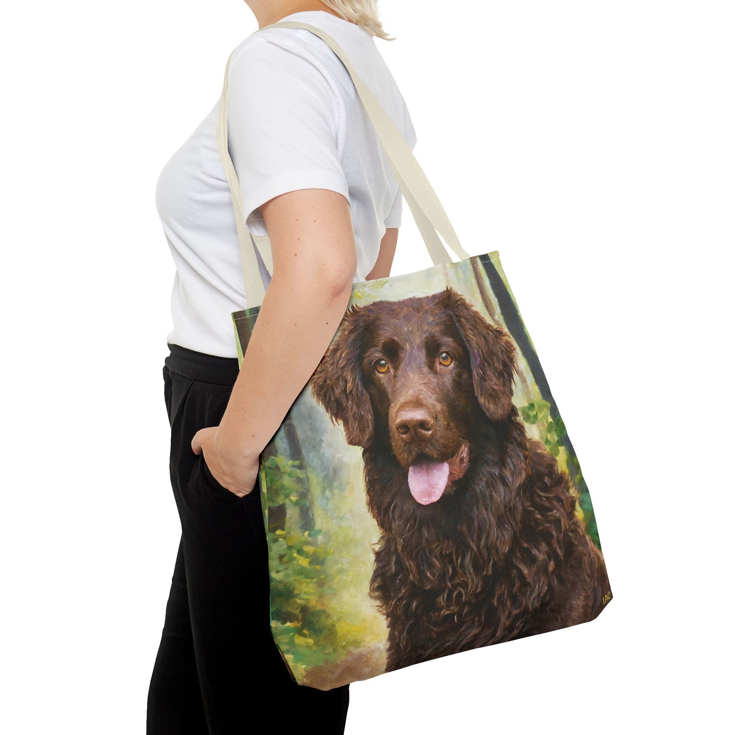 Curly-Coated Retriever Tote Bag: Carry Your Canine Love