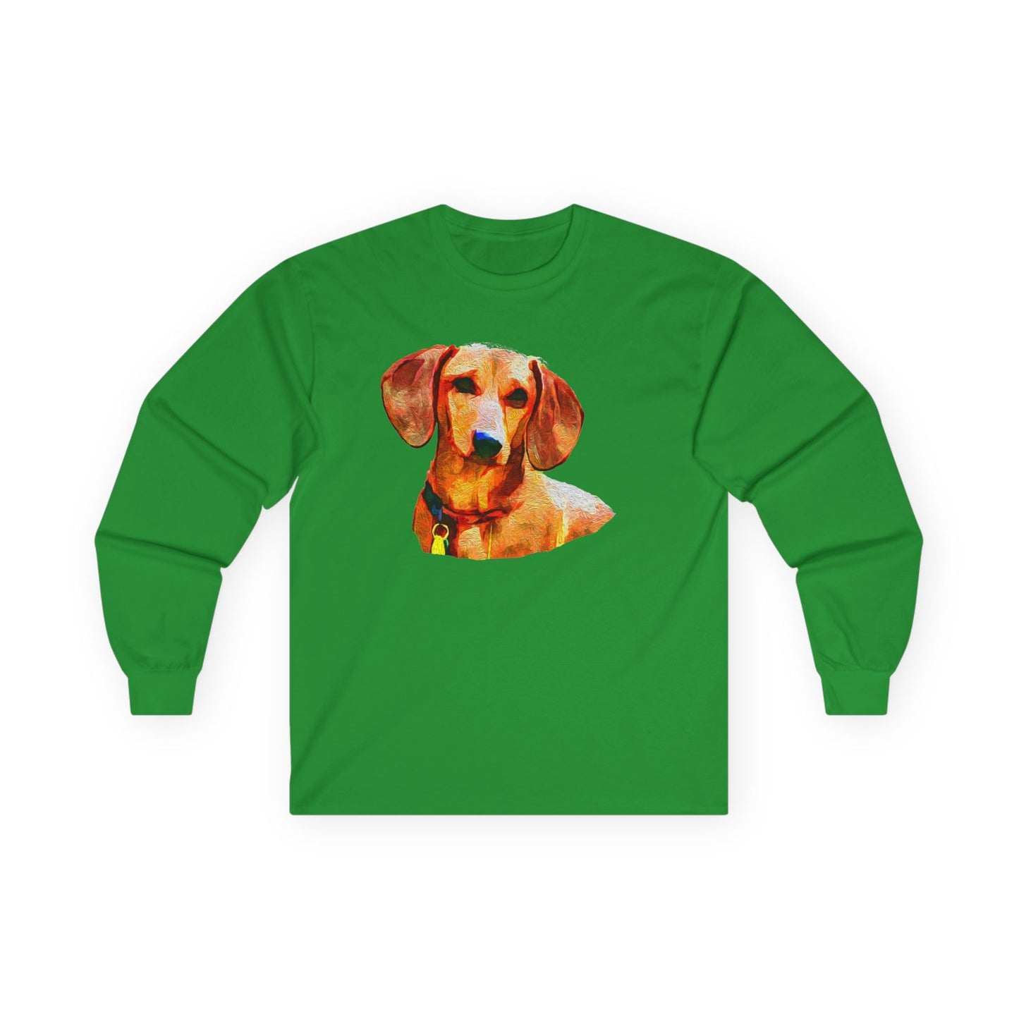 Dachshund Daisey Classic Cotton Long Sleeve Tee