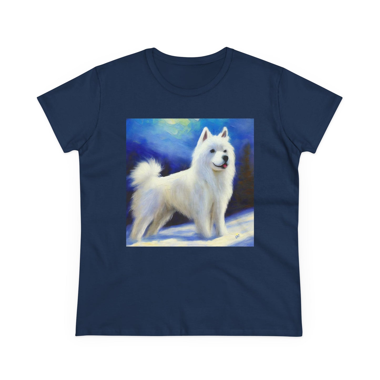 American Eskimo Dog - Women's Midweight Cotton Tee