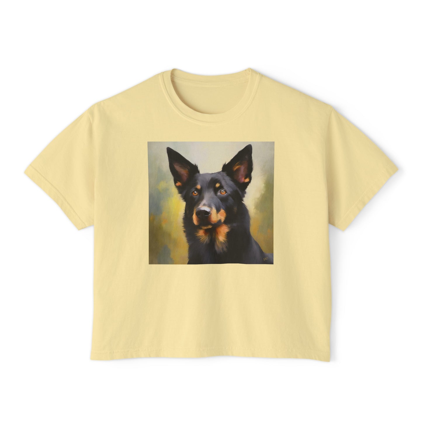 Australian Kelpi #2 - Women's Oversized Boxy Tee