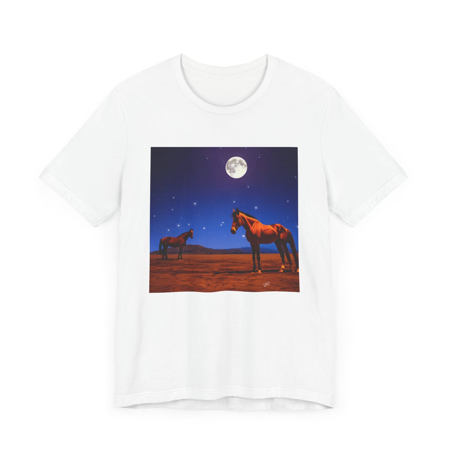 Moonlight Horses Unisex Jersey Short Sleeve Tee