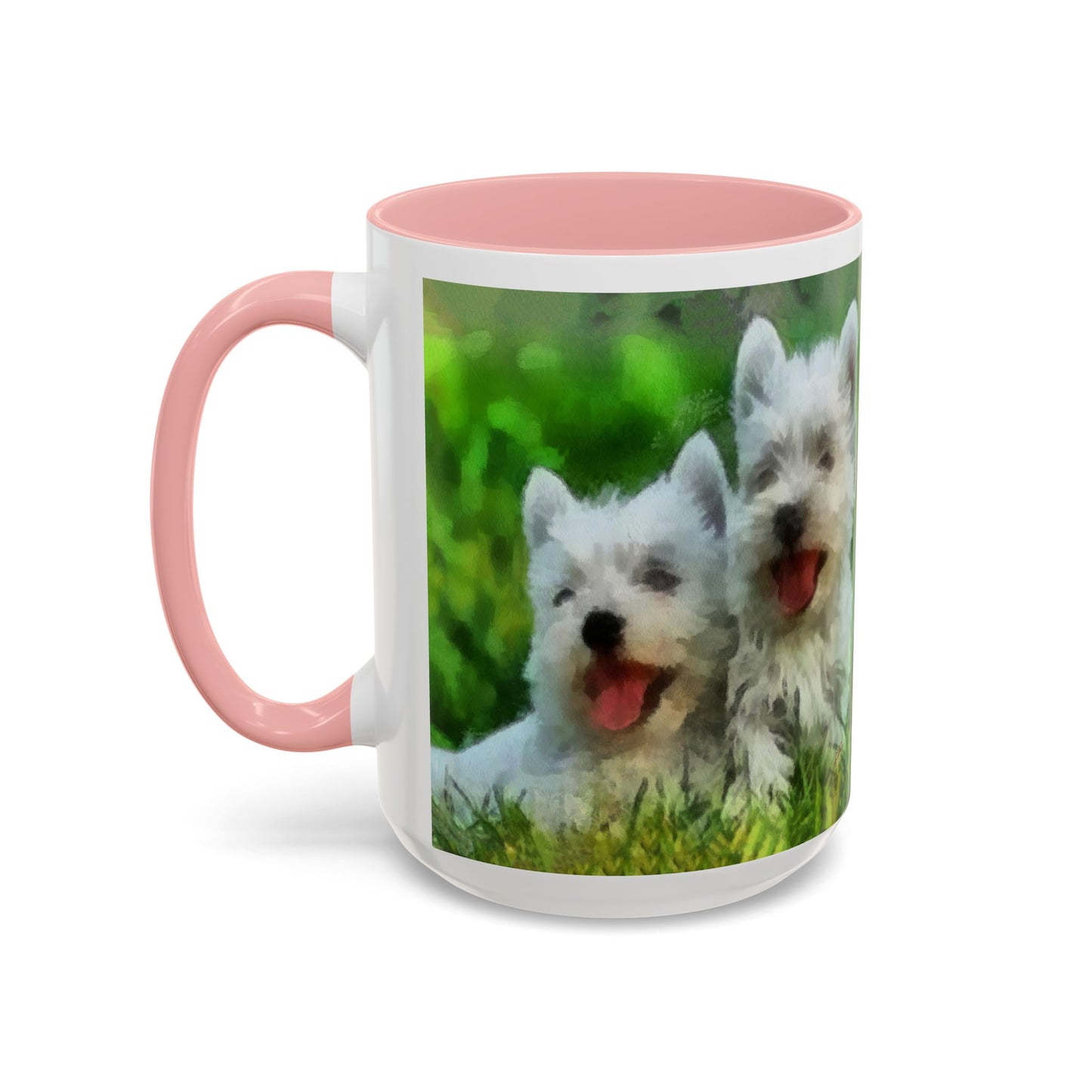 West Highland Terriers 'Westies' Accent Coffee Mug, 2 sizes
