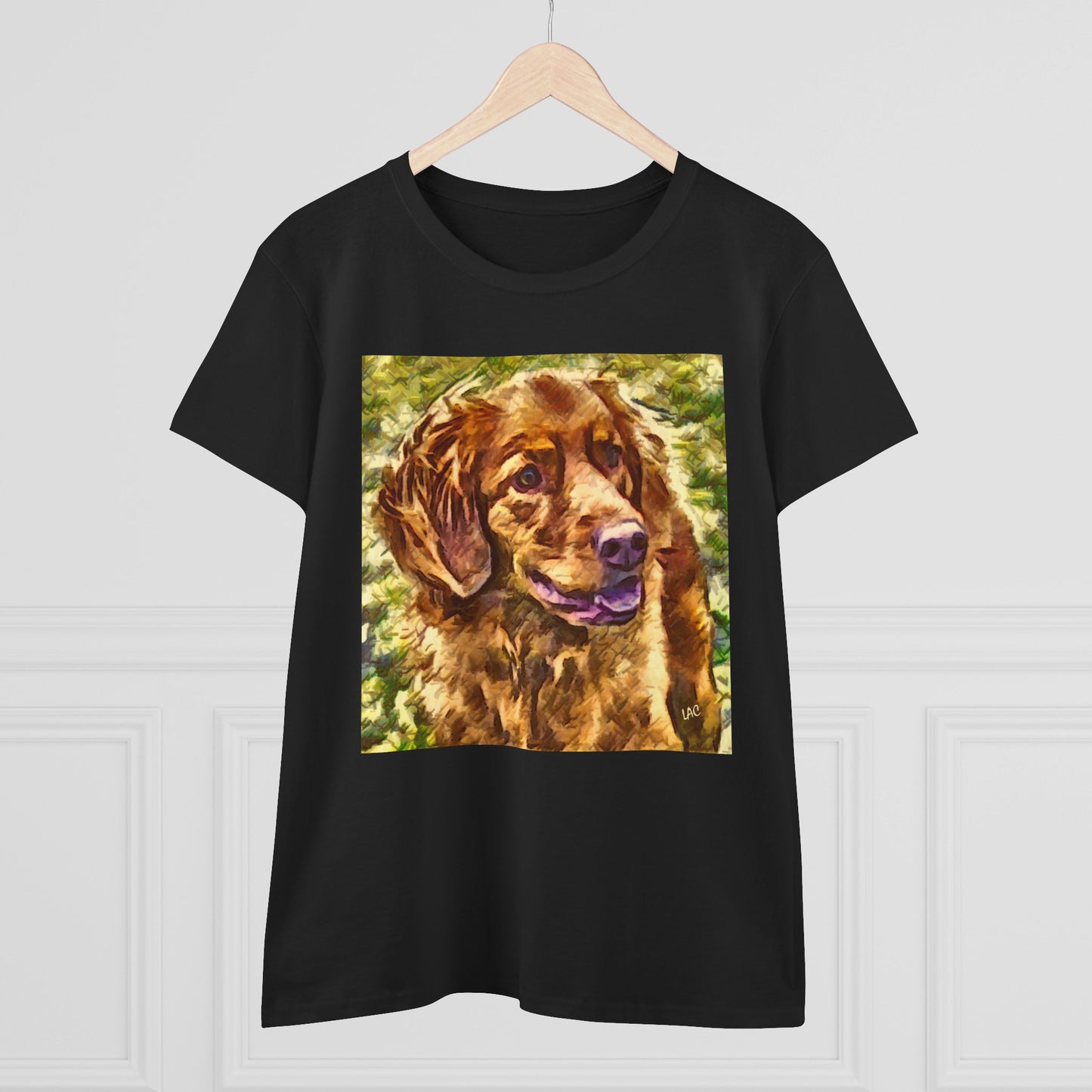 Nova Scotia Duck Tolling Retriever Women's Midweight Cotton Tee