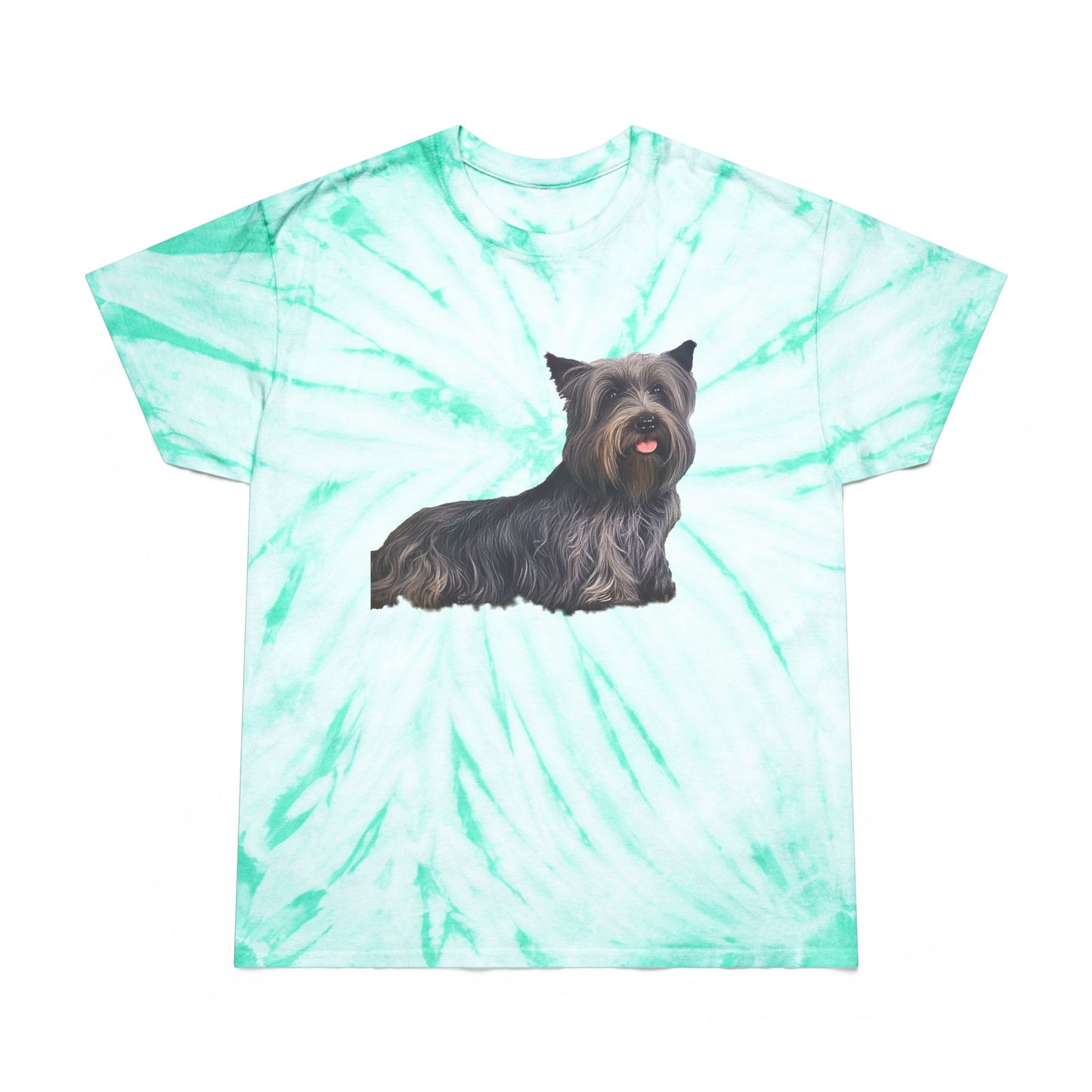 Skye Terrier Tie-Dye Tee, Cyclone