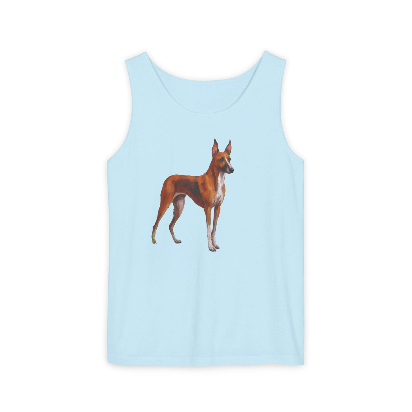 Azawakh Unisex Relaxed Fit Garment-Dyed Tank Top