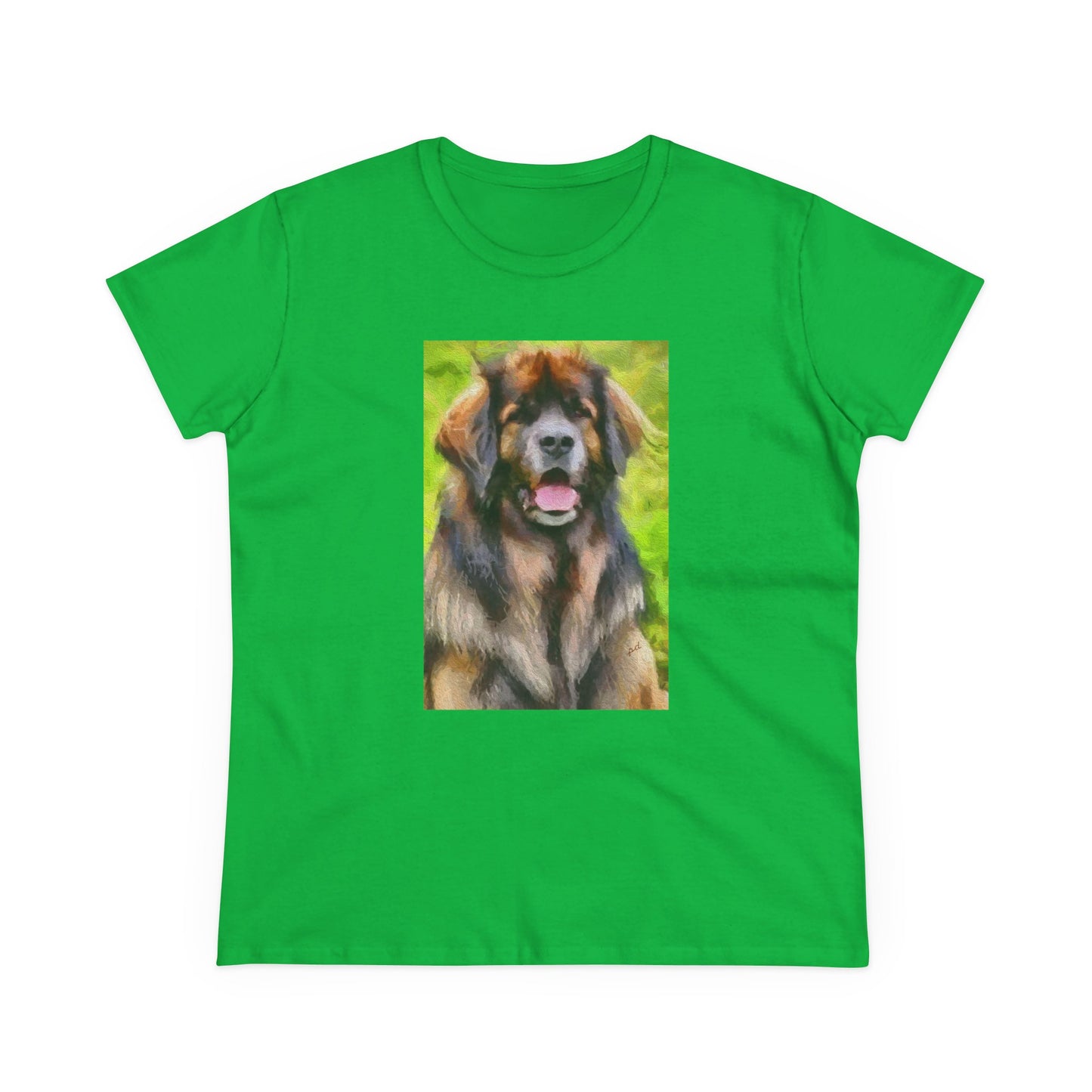 Leonberger Women's Midweight Cotton Tee