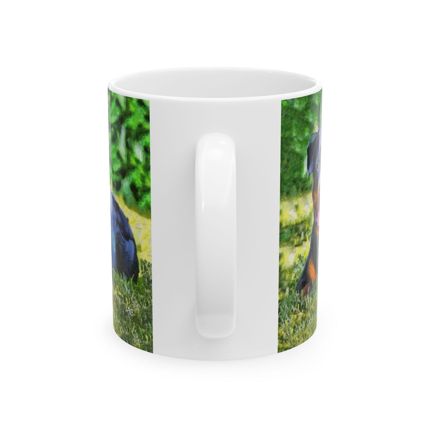 Rottweiler 'Lina' Ceramic Mug 11oz
