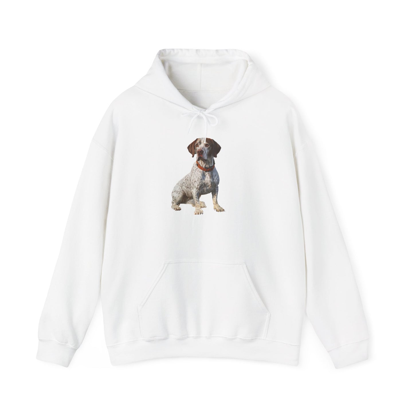 Braque du Bourbonnais Unisex 50/50 Hooded Sweatshirt