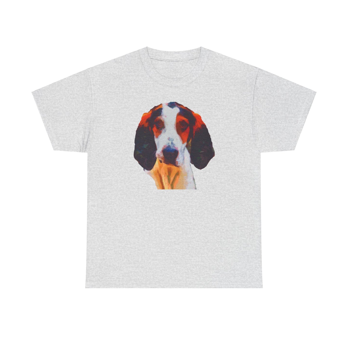 Sophisticated Treeing Walker Coonhound Unisex Heavy Cotton Tee