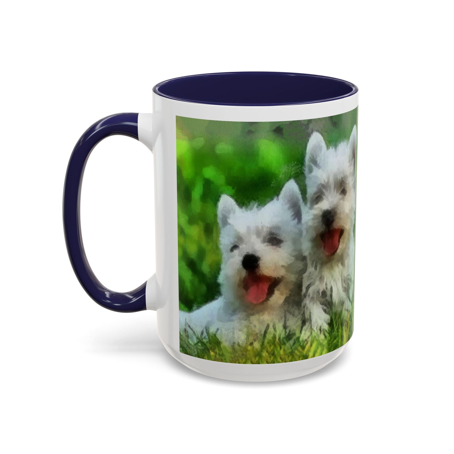 West Highland Terriers 'Westies' Accent Coffee Mug, 2 sizes