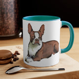 Boston Terrier 'Seely' Accent Coffee Mug, 11oz