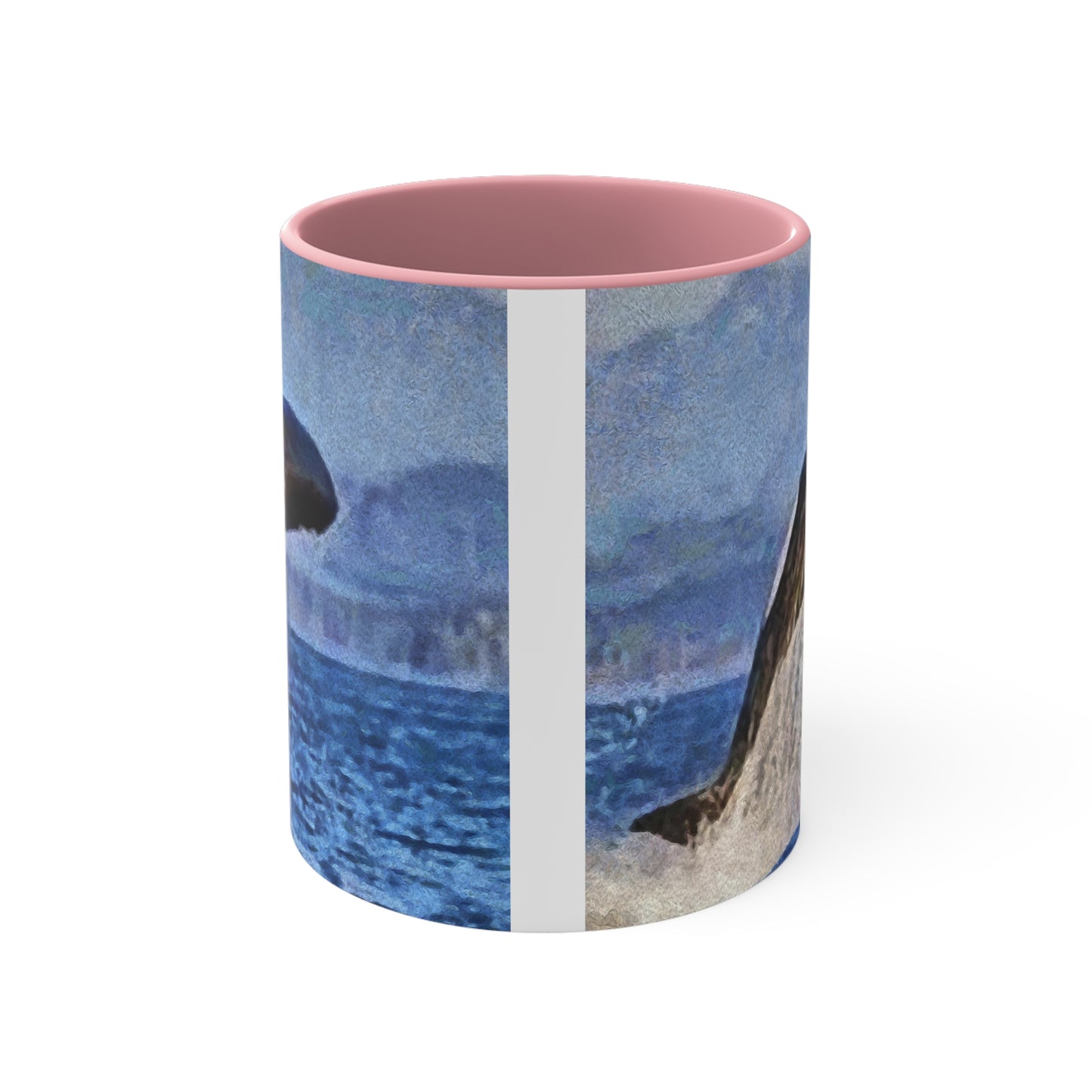 Whale - 'Leviathan' Accent Coffee Mug, 11oz